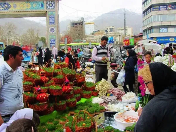  عکس بازار سنتی تجریش