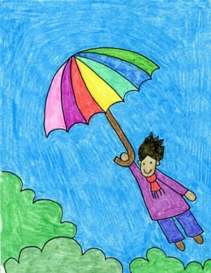  عکس نقاشی دخترانه جدید آسان
