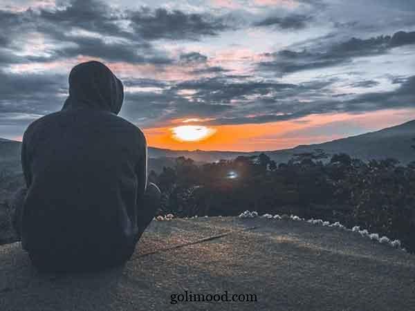  پروف مشکی پسرانه غمگین