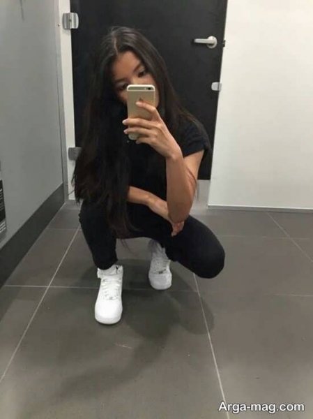  ژست عکس آینه