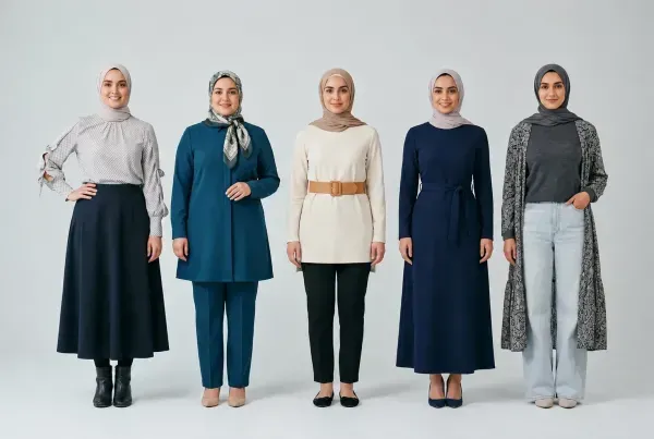  استایل شیک زنانه با حجاب