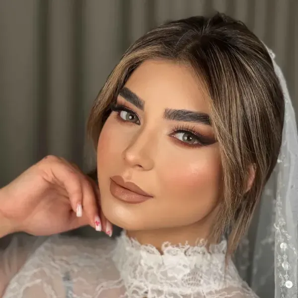  عکس زیباترین میکاپ عروس