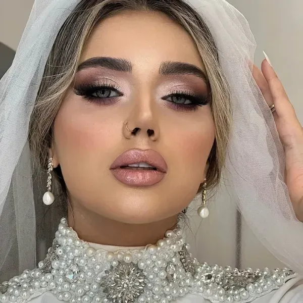  عکس زیباترین میکاپ عروس