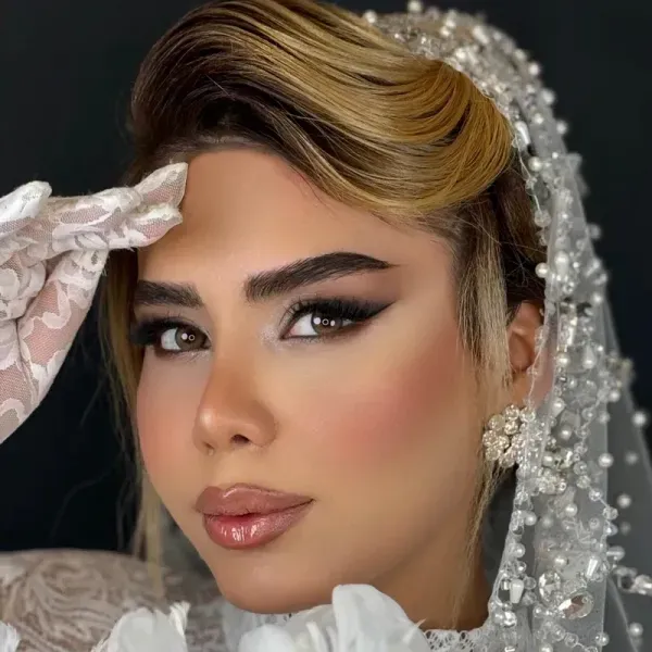  عکس زیباترین میکاپ عروس