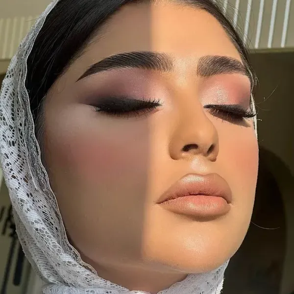  عکس زیباترین میکاپ عروس