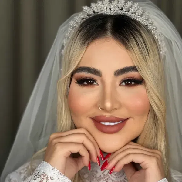  عکس زیباترین میکاپ عروس