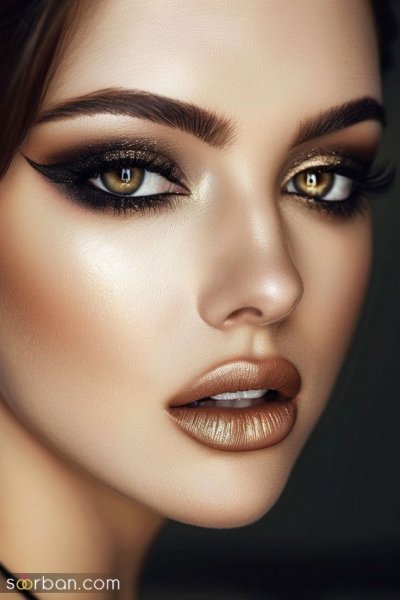  میکاپ اسموکی عربی