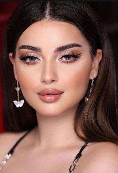  عکس میکاپ اسموکی عربی عروس