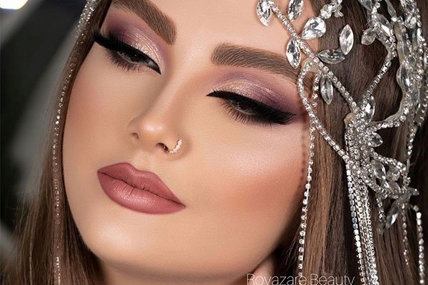  عکس میکاپ عقد عروس