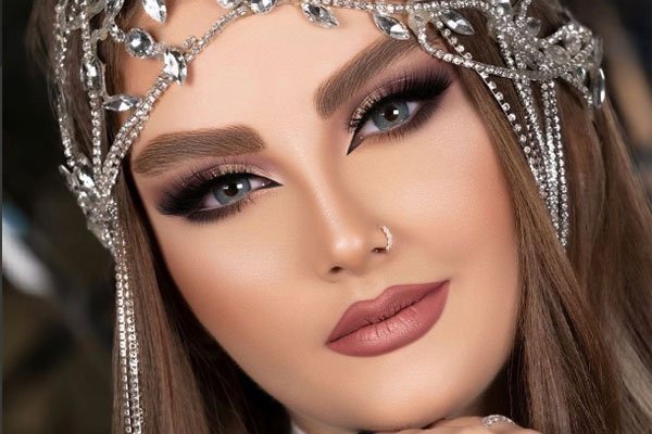 عکس میکاپ عقد عروس
