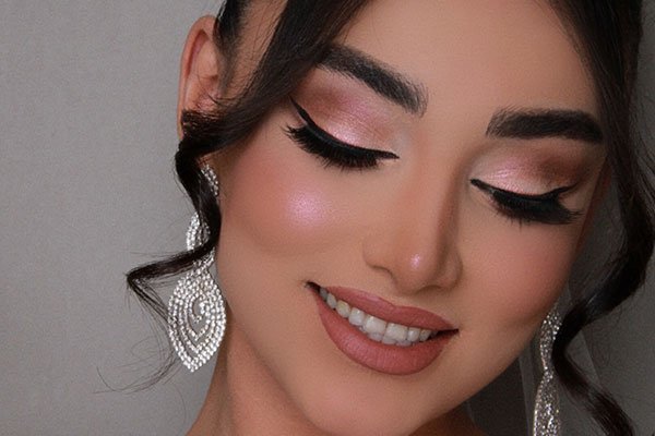  عکس میکاپ عقد عروس