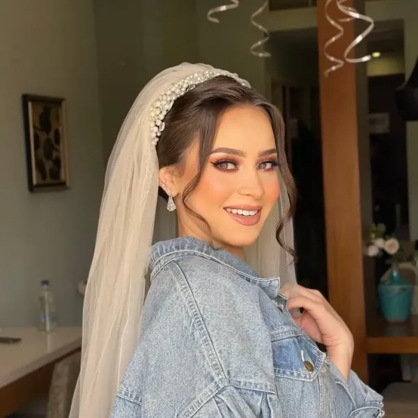  عکس میکاپ عروس قبل و بعد