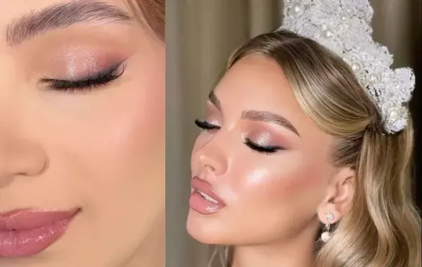  عکس آرایش عروس جدید