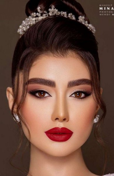  جدیدترین مدل ارایش عروس در تهران