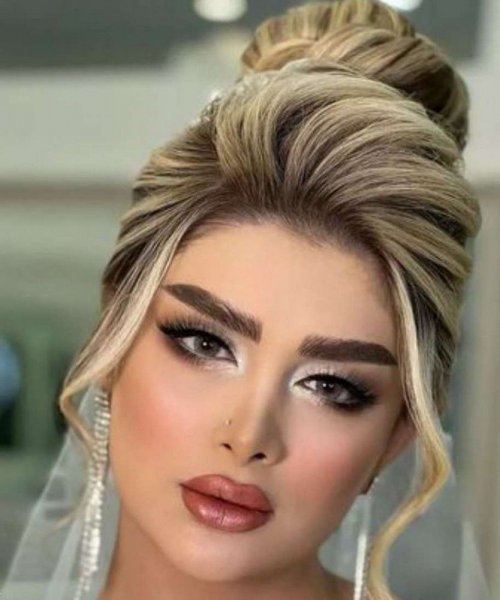  جدیدترین مدل ارایش عروس در تهران