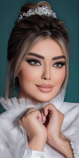مدل میکاپ و شینیون جدید