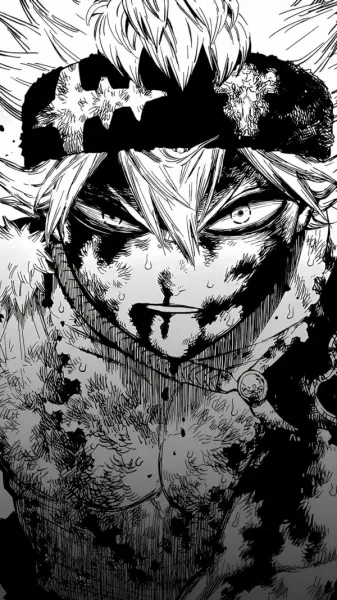  دانلود عکس انیمه شبدر سیاه Black Clover