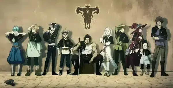  دانلود عکس انیمه شبدر سیاه Black Clover