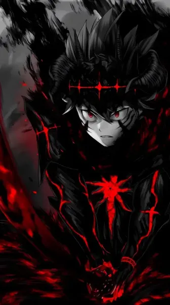  دانلود عکس انیمه شبدر سیاه Black Clover