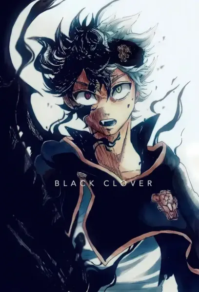  دانلود عکس انیمه شبدر سیاه Black Clover