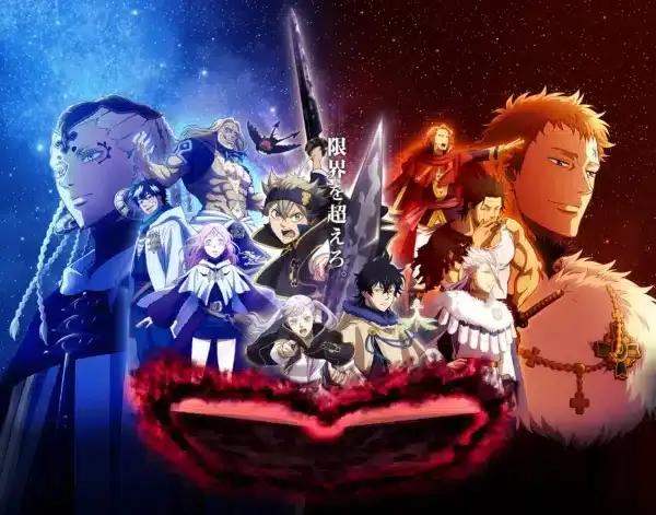  دانلود عکس انیمه شبدر سیاه Black Clover