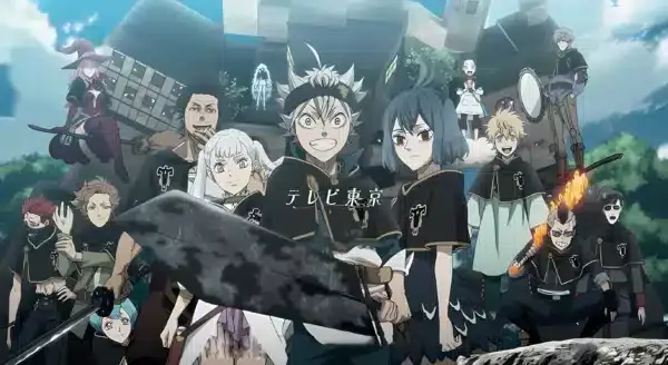  دانلود عکس انیمه شبدر سیاه Black Clover