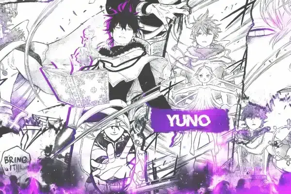  دانلود عکس انیمه شبدر سیاه Black Clover