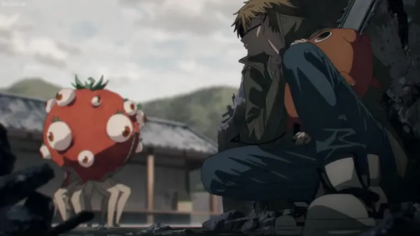  عکس انیمه مرد اره‌ای chainsaw man برای تصویر زمینه