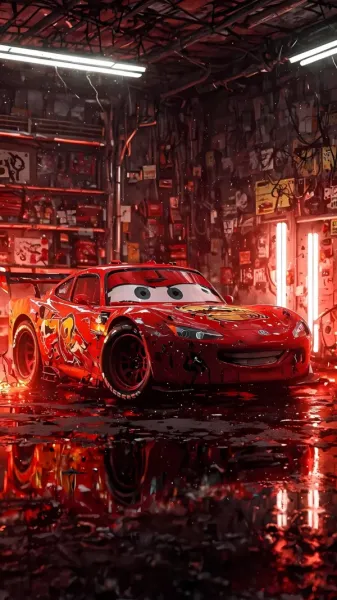  عکس انیمه ماشین ها cars برای پروفایل