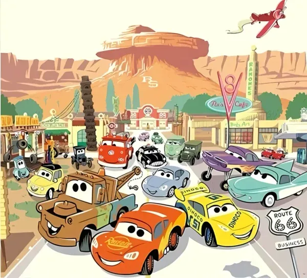  عکس انیمه ماشین ها cars برای پروفایل