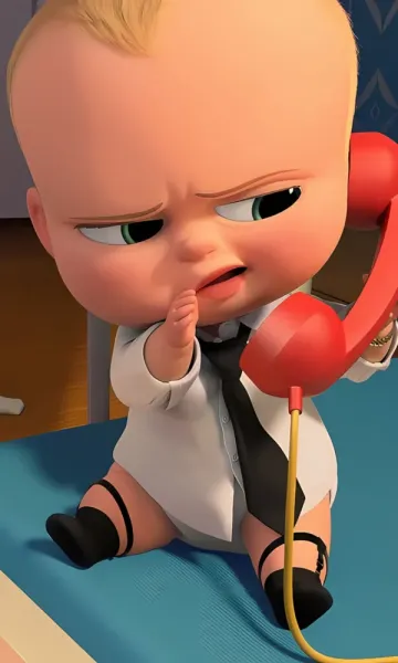  عکس انیمه بچه رئیس boss baby با کیفیت بالا