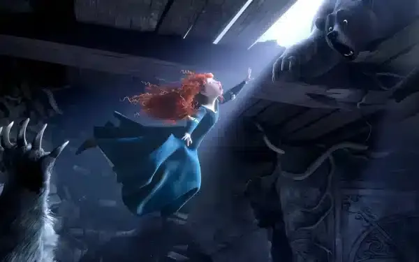 عکس انیمیشن شجاع brave (بریو)