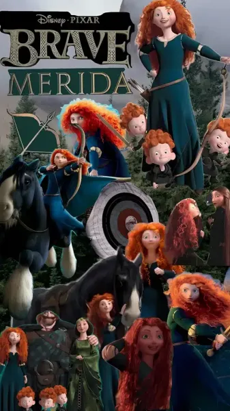 عکس انیمیشن شجاع brave (بریو)