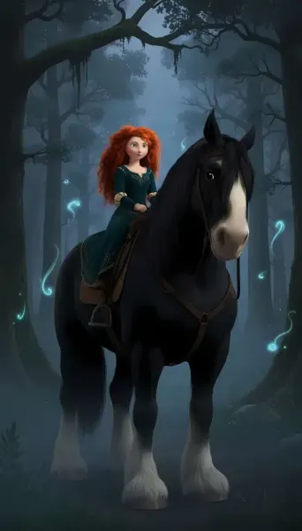 عکس انیمیشن شجاع brave (بریو)