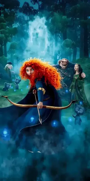 عکس انیمیشن شجاع brave (بریو)