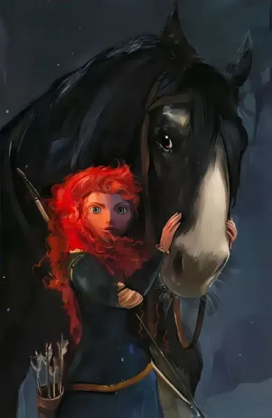 عکس انیمیشن شجاع brave (بریو)