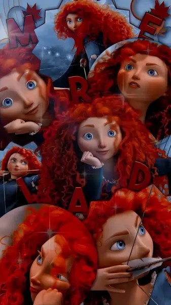 عکس انیمیشن شجاع brave (بریو)