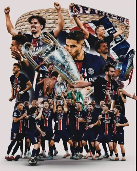  عکس های تیم فوتبال پاریس سن ژرمن (Psg) با کیفیت