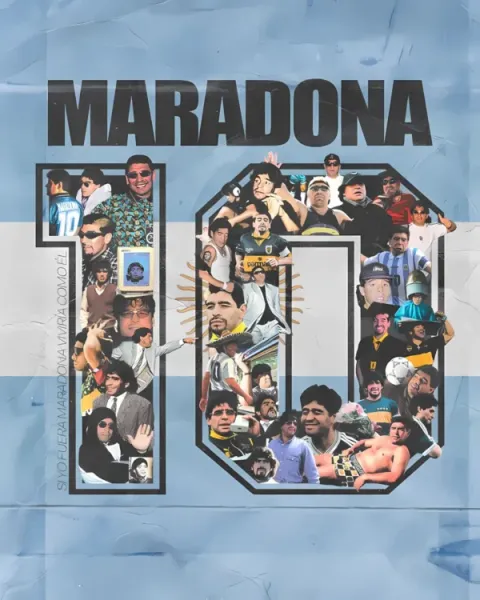 عکس مارادونا maradona بزرگ‌ترین بازیکن تاریخ آرژانتین