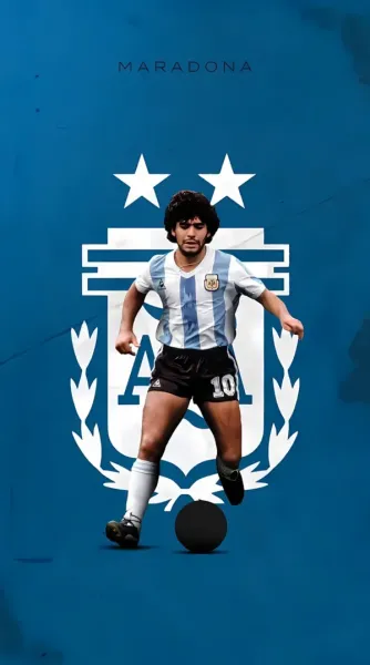 عکس مارادونا maradona بزرگ‌ترین بازیکن تاریخ آرژانتین