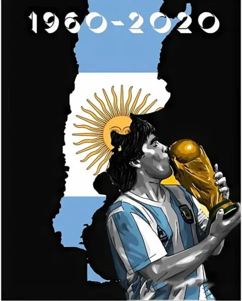 عکس مارادونا maradona بزرگ‌ترین بازیکن تاریخ آرژانتین