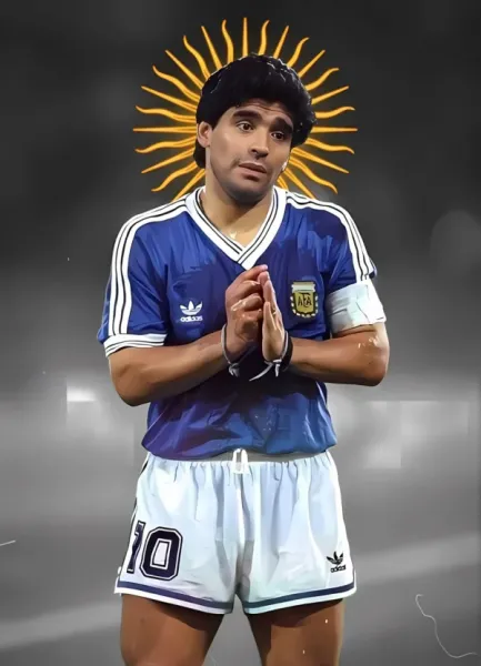 عکس مارادونا maradona بزرگ‌ترین بازیکن تاریخ آرژانتین