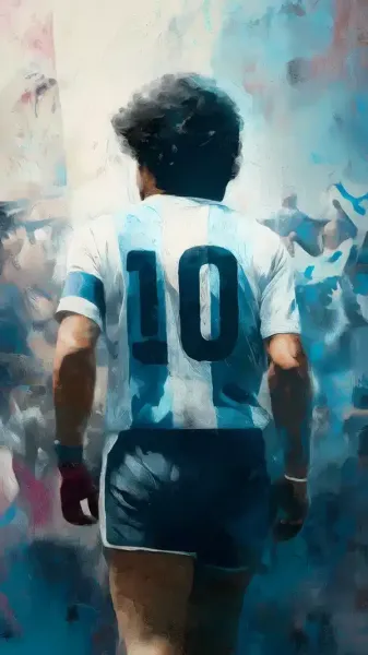 عکس مارادونا خفن
