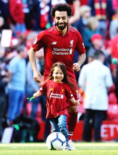  عکس محمد صلاح و همسرش