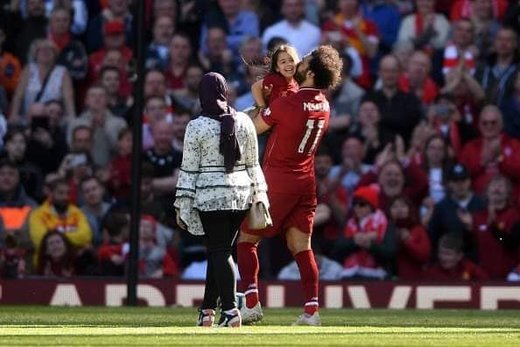  عکس محمد صلاح و همسرش