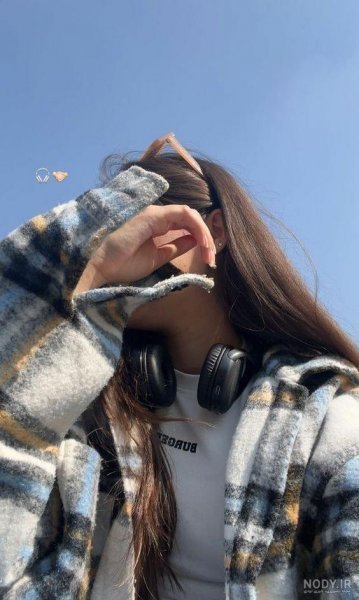  عکس دختر با هدفون برای پروفایل فانتزی