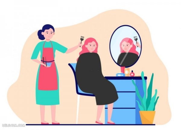  پروفایل آرایشگری فانتزی