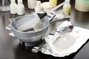 عکس پروفایل رنگ کار مو
