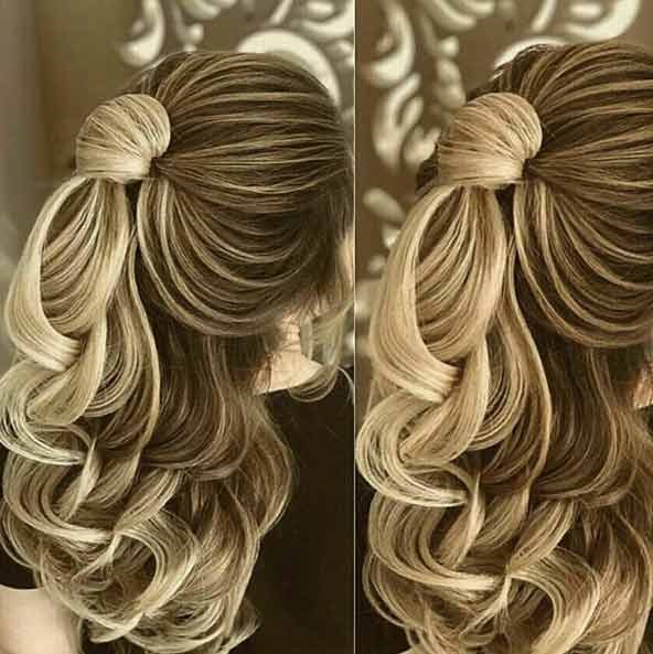 عکس قشنگترین رنگ موی سال
