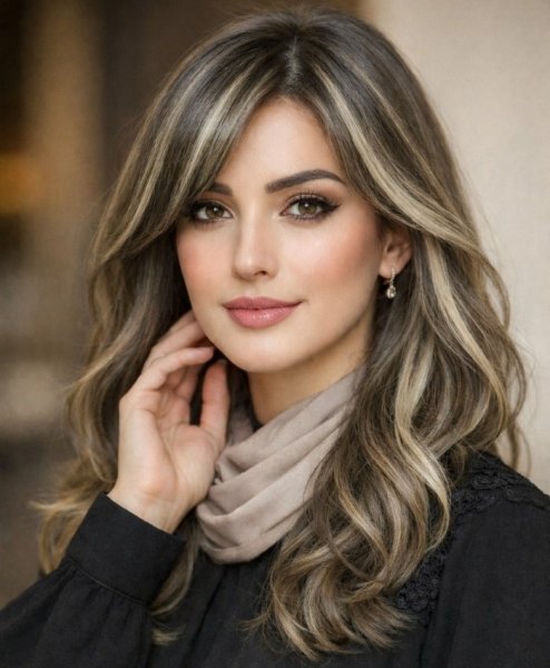 عکس رنگ مو جدید بدون دکلره